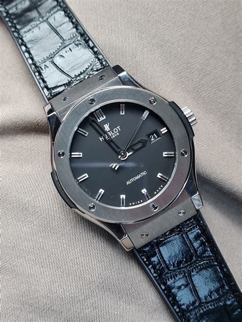 hublot cf xanh 42mm|Personal Review: Hublot Classic Fusion Titanium 42mm.